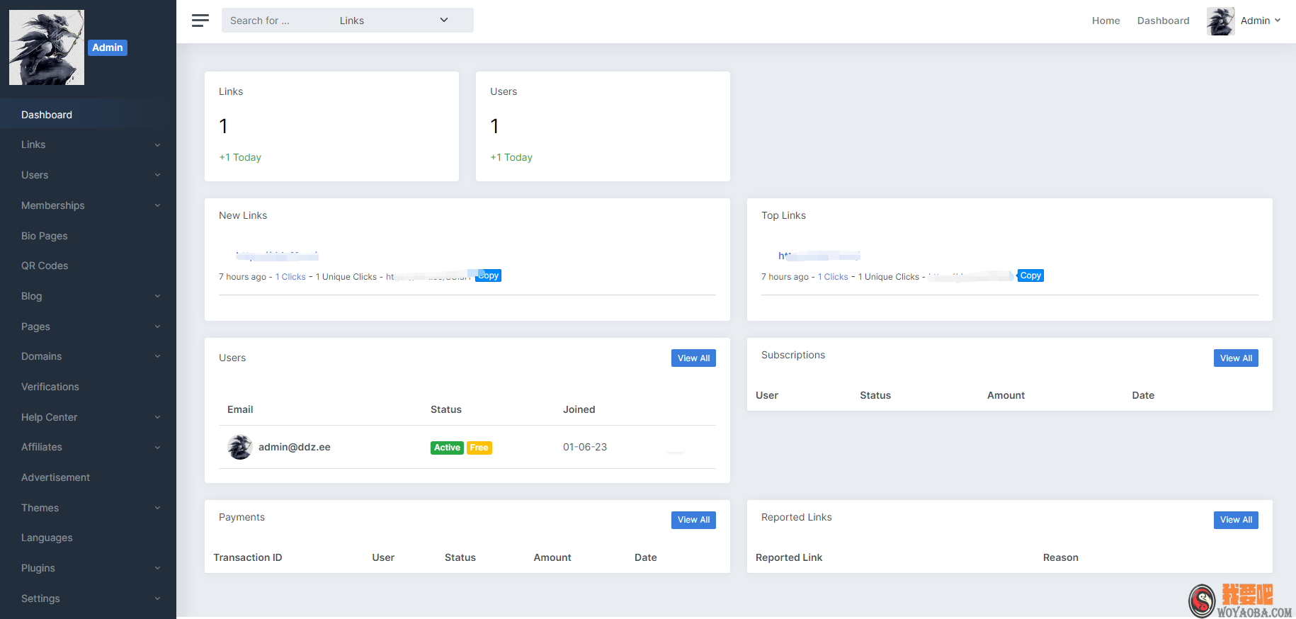 图片[3]|Premium URL Shortener-高级URL缩短程序 +SaaS 主题|我要吧 - WOYAOBA.COM