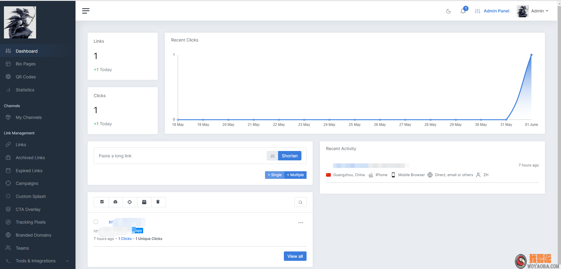 图片[2]|Premium URL Shortener-高级URL缩短程序 +SaaS 主题|我要吧 - WOYAOBA.COM