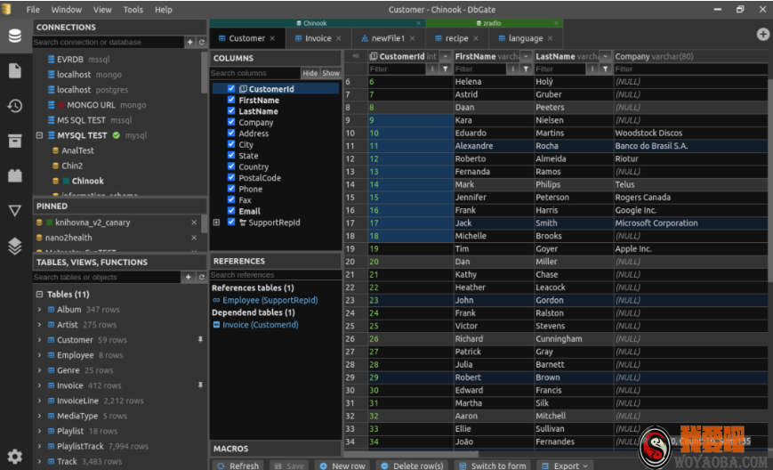 图片[1]|开源跨平台的数据库管理工具:dbgate|我要吧 - WOYAOBA.COM